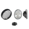H4 Headlight (Flat Glass) E‑Mark + Grill + Dust Cap for MZ ETZ/TS