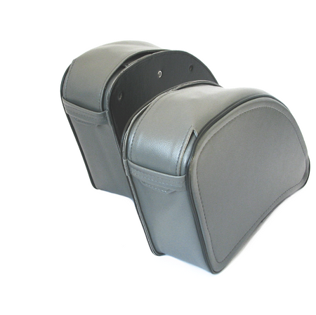 Side Saddlebags Pair for MZ ES175/ES250/ES300 - Gray