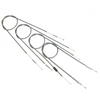 Bowden cable kit for Hercules Prima 4/5 S moped - 4pc grey
