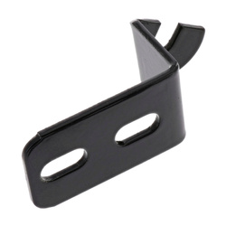 Winkel links für Simson SR50, SR80 - Graphitschwarz, Kotflügel hinten