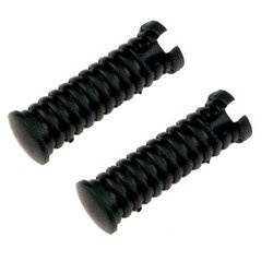 Pair Motorcycle Footpeg Rubbers (New Tread) for MZ ES/TS/ETZ 125-251