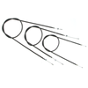 Bowden cable kit for DKW RT125/0 (3-piece) - All-black
