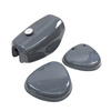 Set tank + side cover for Simson S51 gray RAL7011 -2.Choice (read description)