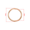 Copper Exhaust Gasket Ø28x34 for Simson S50 S51 SR50 KR50 KR51 SR1 SR2 SR4