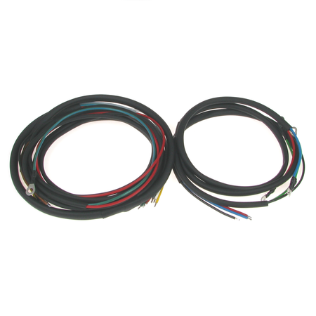 Cable harness for DKW RT 175, RT 200, RT 200/2, RT 250H with colored circuit diagram