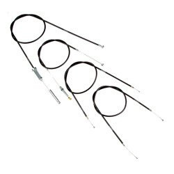 4-piece Bowden cable kit for DKW SB350 - replacement set