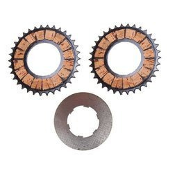 Set of clutch disc + clutch plate for Jawa 50 type 05 20 21 23 Romet Ogar