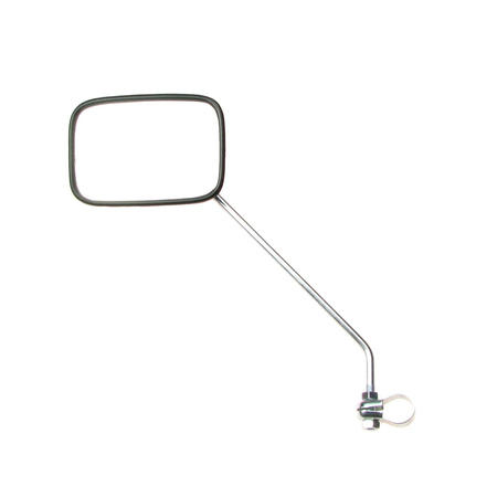 Universal M8 Mirror with Square Clamp (R/L) for Moped/Mofa Simson