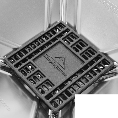 Przenośny składany grill kempingowy na wycieczki motocyklowe i przygody na świeżym powietrzu