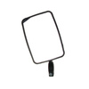 Right square plastic clamp-on mirror for MZ ES/TS, Simson KR51 SR4
