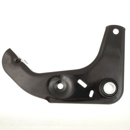 Left engine mount with foot brake switch bracket for Simson S50/S51 - black