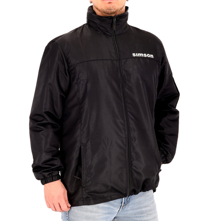 Regenjacke, Farbe: schwarz, Größe: XXXL - Motiv: SIMSON