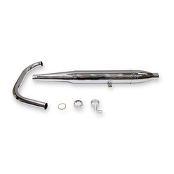 Cigar-Style 40mm Exhaust/Muffler for Simson AWO Touren (1956+)