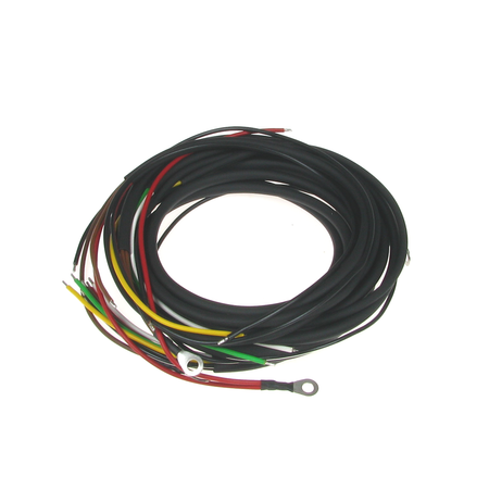 Cable harness for NSU OSL 251 with colored circuit diagram