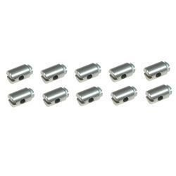 10x Schraubnippel 5x7mm Klemm Nippel für Gaszug Bowdenzug Seilzug Universal 