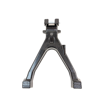 Stojak uchylny +3cm przedłużony stojak główny do Simson S51 S50 - czarny jedwabisty mat