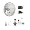 Clear Flat Headlight + Socket & Bulbs for MZ ETZ/TS