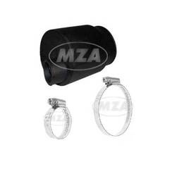 Intermediate Fuel Tank +2 Hose Clamps for Simson KR51 Schwalbe Duo SR4-2