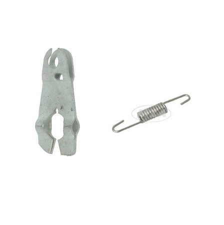 Simson SR4 Foot Brake Lever + Zinc Spring - Spatz/Star/Habicht/Sperber