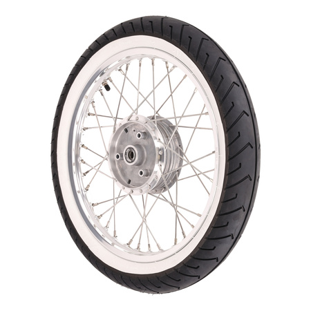 Front Wheel Set for SIMSON DUO, KR51, S50/S70 - 16 Inch Alloy Rim