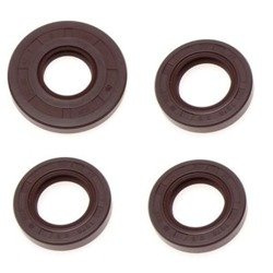 Set of shaft seal ring engine brown oil seal for Ogar 200 Jawa Mustang - 4 pieces