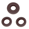 3-pc Brown Engine Shaft Seal Set (Simmerring) for IFA MZ RT 125/1 125/2