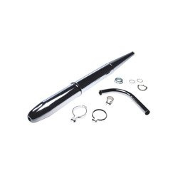 High-Quality Complete Exhaust for Simson KR51/1 SR4 (9-piece)