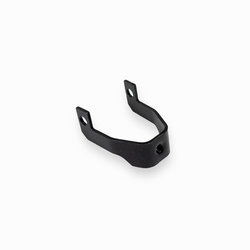 Front mounting clamp for heat shield - Simson S51/S53/S70/S83 Enduro, black