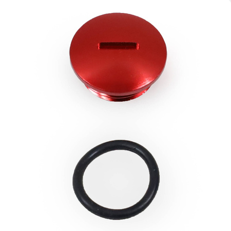 Sealing screw sealing plug aluminum red for Simson S51 S53 S70 S83 KR51 SR50