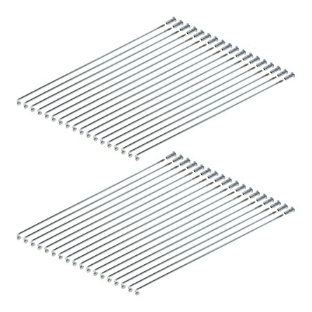Zestaw: 36x szprych z nyplem, 210mm M3 chrom dla Simson SR2