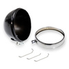 Headlight housing + bezel + 3 clamps round lamp for Simson S50/S51