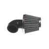 Tuning Air Filter for Simson/Hercules Moped Mokick - Chrome 90° 30mm