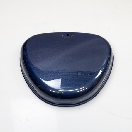 Set: Tank + side cover sealed for Simson S51 S50 - dark blue metallic