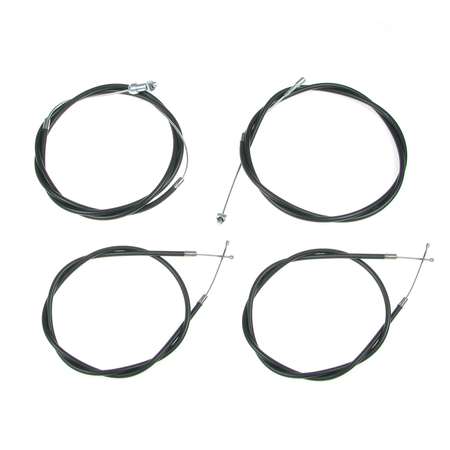 Bowden Cable Kit (4pc) for BMW R51/2 R51/3 R67 R68 - New