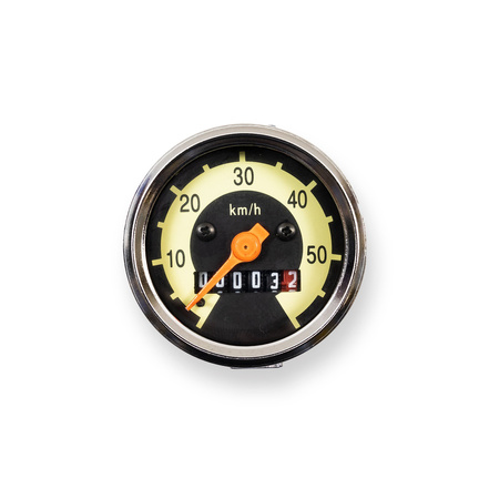 Speedometer Ø48mm 60 km/h with light hole for Simson SR2E KR50 SR4-1 KR51