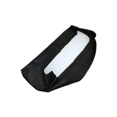 Seat cover suitable for MZ TS250 - black, structured