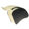 Beige Motorcycle Side Saddlebags for MZ ES175/ES250/ES300 (Pair)