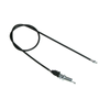 Clutch cable with long adjuster for MZ ES 175/1, 250/1 - Black