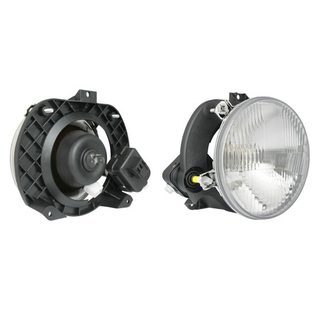 Headlight Unit with Adjuster Motor E‑Marked for Multicar M26/M27 FUMO