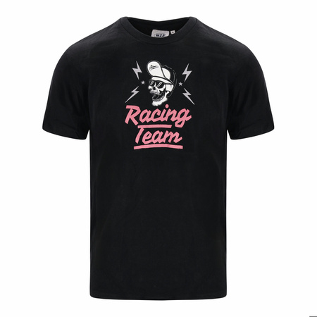 Simson T-Shirt "Sun Rises in the East" – Black Unisex L Rider Tee