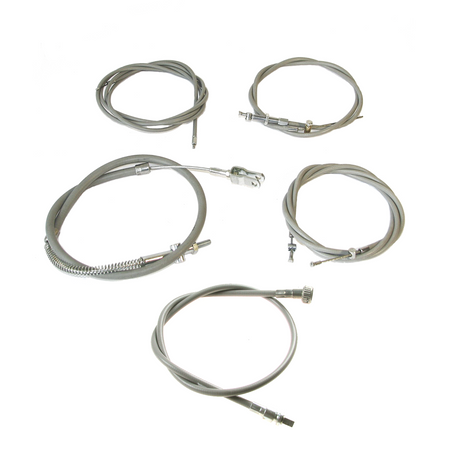 Bowden Cable Kit & Speedo Cable for IWL Pitty (5-piece) - Grey