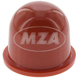 Stopfen für Metall-Ansauggeräuschdämpfer Kunststoff rot für Simson KR51 DUO 4/1