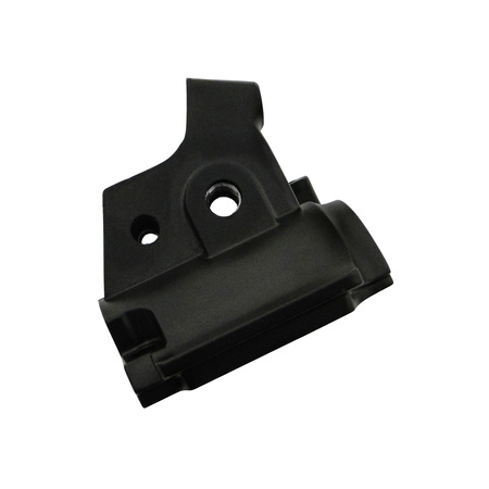 Front housing half for Simson S51/S70/SR50/SR80 - Black aluminum