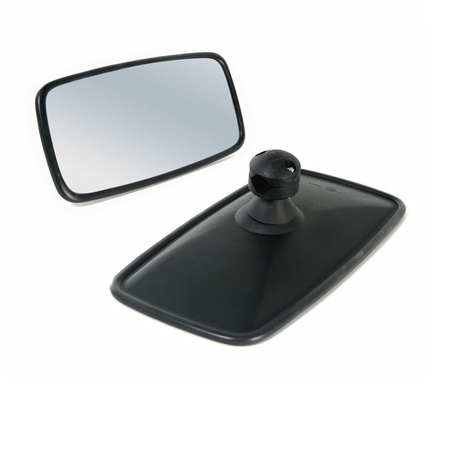Universal Rearview Mirror 285×155mm Ø18–20mm Fits L/R – Truck/Tractor/Bike