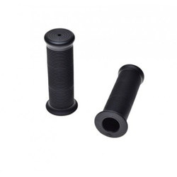Handlebar grips 7/8"+1" 124mm black for Simson, Zündapp, retro motorcycles
