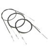 3-piece Bowden brake cable set front + rear (L/R) for Simson Duo 4/1