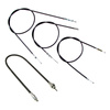 Bowden cable kit for Zundapp DB 203 Comfort (1952) with speedo cable (4pc)
