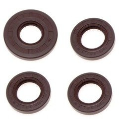 Set of shaft sealing ring motor (brown) Simmerring for MZ RT 125/3, IWL Berlin - 4 pieces