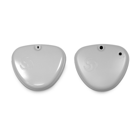 2x side cover swivel for Simson S50 S51 S70 - primed