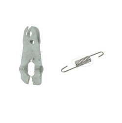 Simson SR4 Foot Brake Lever + Zinc Spring - Spatz/Star/Habicht/Sperber